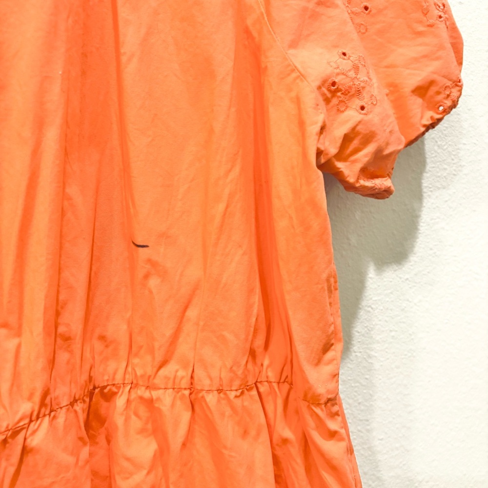 Theget Eyelet Puff-Sleeve Maxi Dress — Size XL - Picture 8 of 9